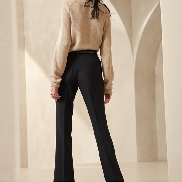 Banana Republic High Rise Flare pull on pants - Picture 3 of 10